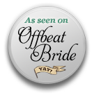 As seen on offbeat bride