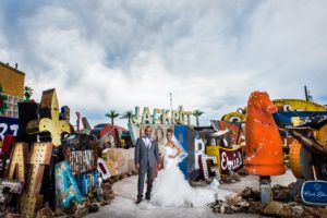 Boneyard Las Vegas wedding photo by The R2 Studio. The R2 Studio is one of the best las vegas wedding photographers.