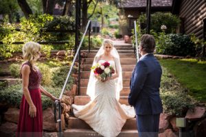 L'Auberge de Sedona elopement wedding photo of Colten and Riley. These amazing elopement wedding photos were taken by the best elopement wedding photographers in Arizona, The R2 Studio.