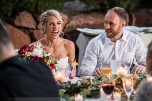 L'Auberge de Sedona elopement wedding photo of Colten and Riley. These amazing elopement wedding photos were taken by the best elopement wedding photographers in Arizona, The R2 Studio.