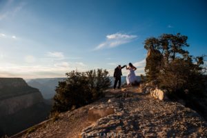 elopement wedding at the grand canyon