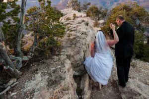 elopement wedding at the grand canyon