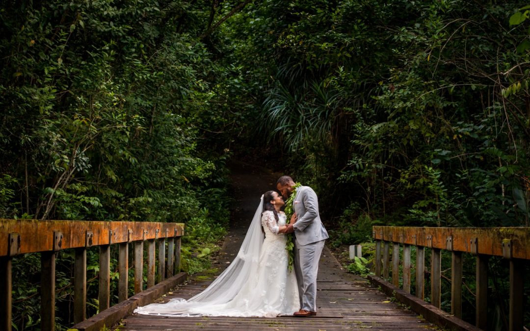 Intimate Oahu Wedding