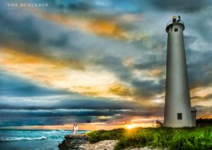 oahu hawaii lighthouse wedding photos lgbt