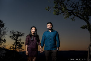 surprise proposal in sedona and engagement session photographed in sedona and at the grand canyon by The R2 Studio, arizona's best wedding photographers